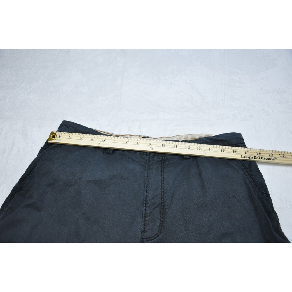 Tommy Bahama Shorts Mens 34 Navy Blue Stretch Casual Chino Tencel Comfort Summer - Picture 6 of 8